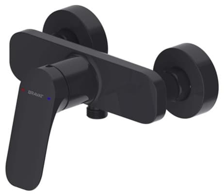 Смеситель для душа BRAVAT F9428563BW-01-ENG, латунь, цвет черный