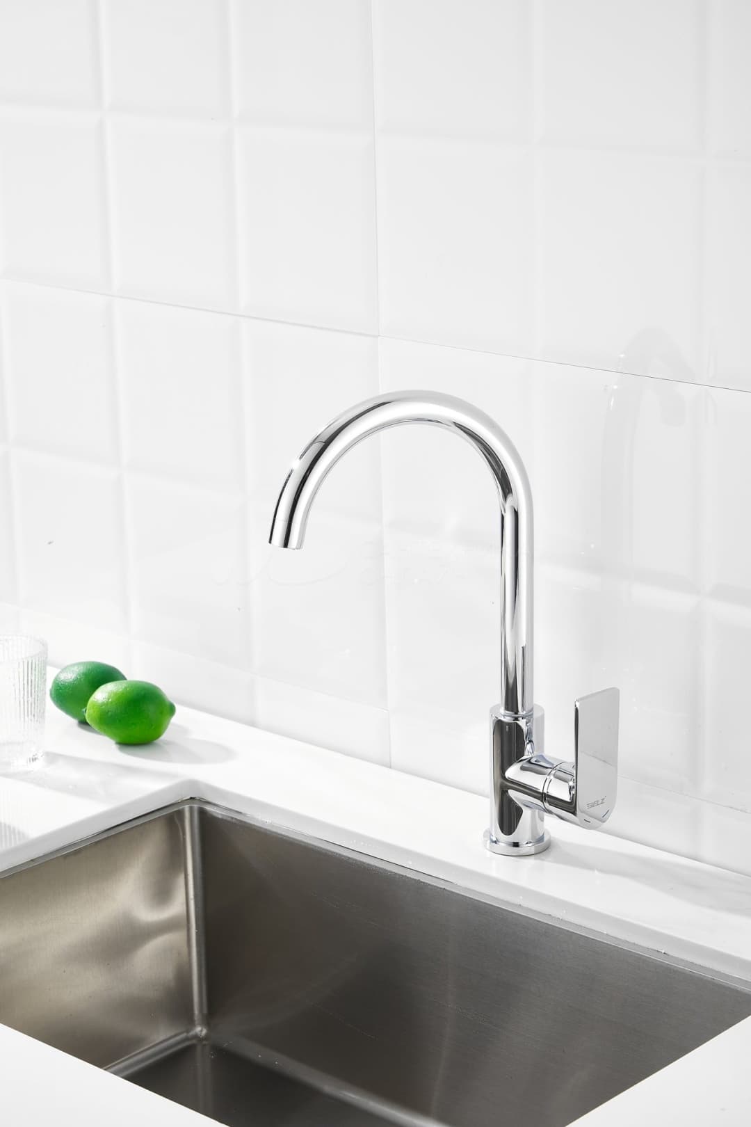 Смеситель для кухни Belz 226577370 Смеситель для кухни Impulse BELZ B70679, латунь, цвет хром