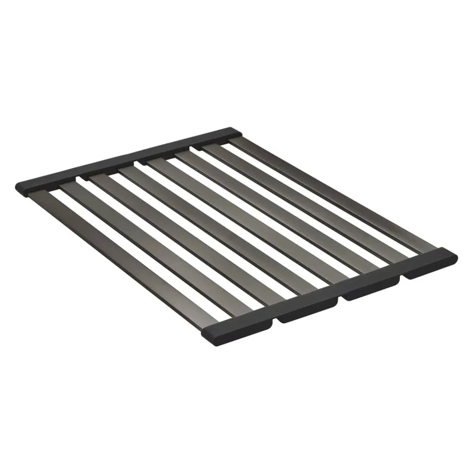 Складная большая полка для посуды 490x348, темный графит матовый Grohe 40854AL0