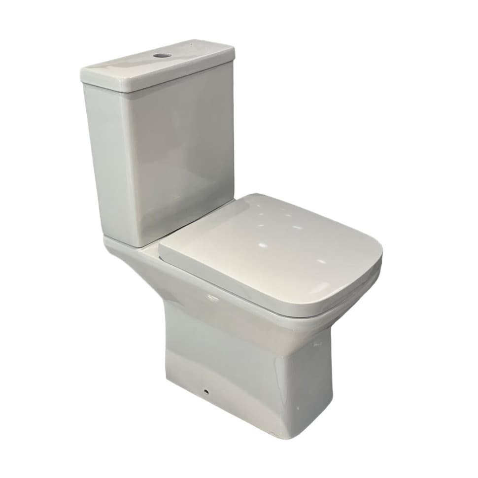 Унитаз компакт Saniteco SW-135P белый 600х360х810