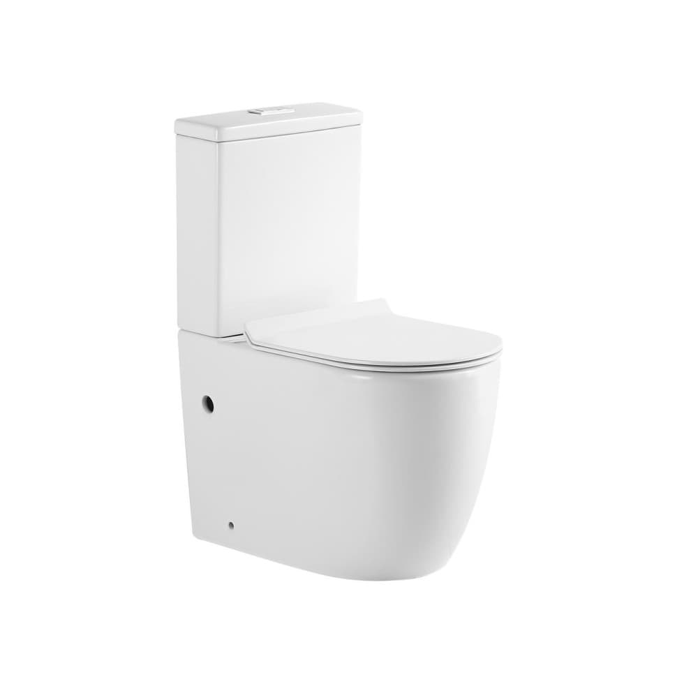 Унитаз компакт Saniteco SW-88D белый 660х360х865