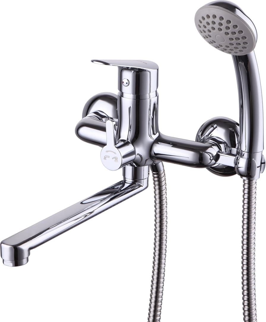 Смеситель для ванны Lemark Partner LM6513C, латунь, цвет хром