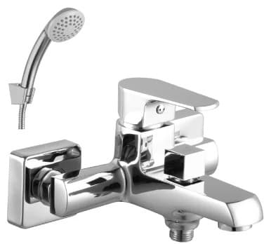 Смеситель для ванны с душем Lemark Plus Factor LM1612C, однозахватный