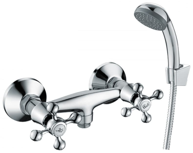 Смеситель для душа DecoRoom DR54055, сплав алюминия, цвет хром