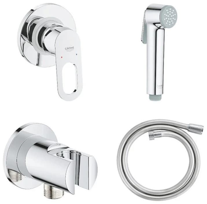 Grohe душевой набор (гарнитур) BauLoop 129189, латунь