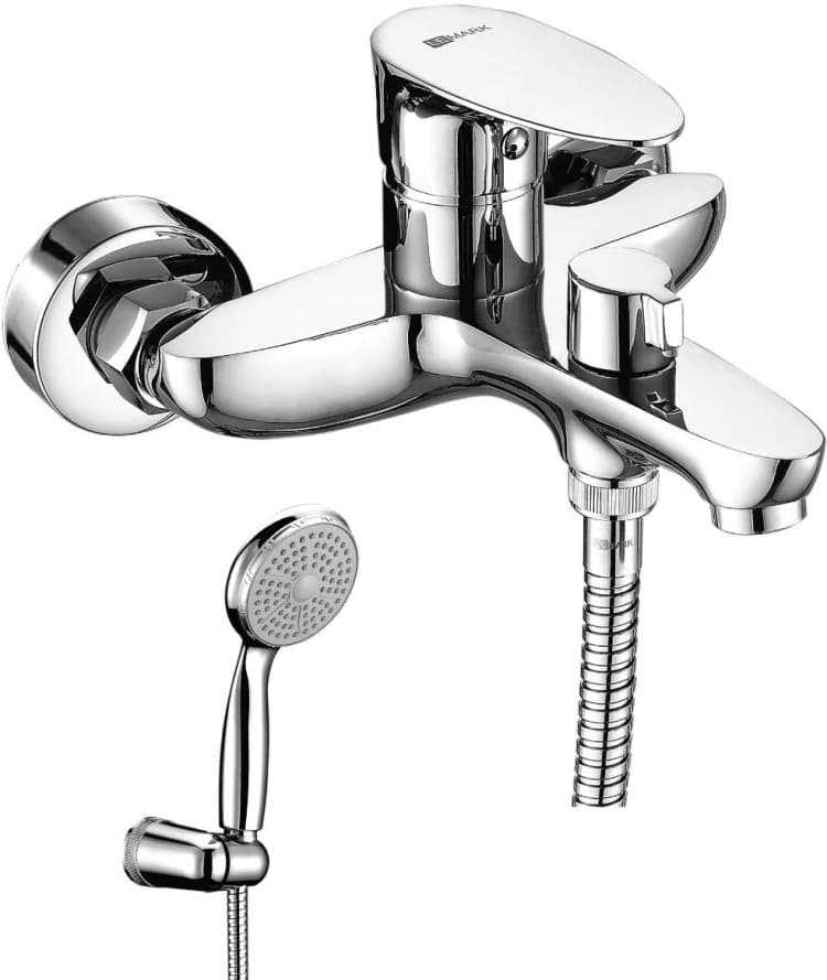 Смеситель для ванны Lemark MIX-B180C, латунь, цвет хром
