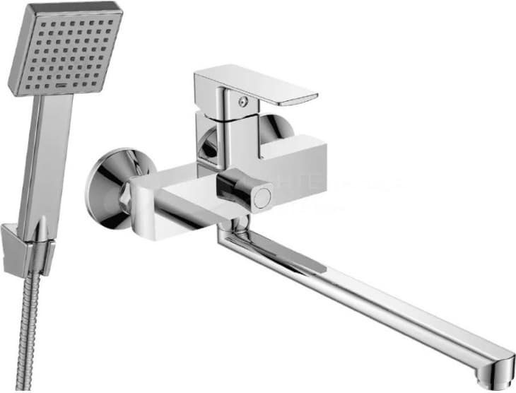 Смеситель для ванны DecoRoom MIX-B300C, латунь, цвет хром