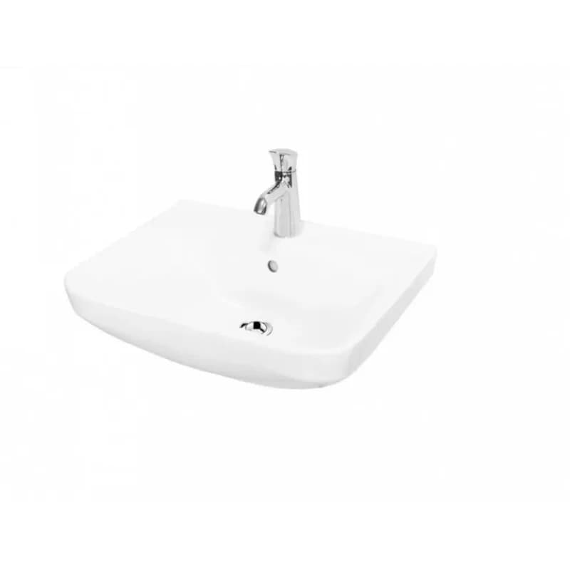Раковина Sanita Luxe Next WB.PD/Next/60-C/WHT.G/S1, 61 см, фарфор, цвет белый
