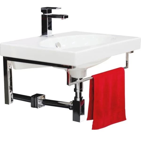 Раковина Sanita Luxe Next SL401001 на кронштейнах Next 60 Greek