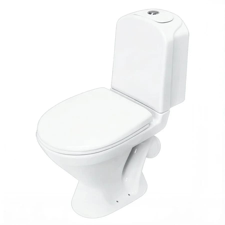 Напольный унитаз Sanita Luxe Classic крышка микролифт, WC.CC/Classic/2-TM/WHT.G/S1