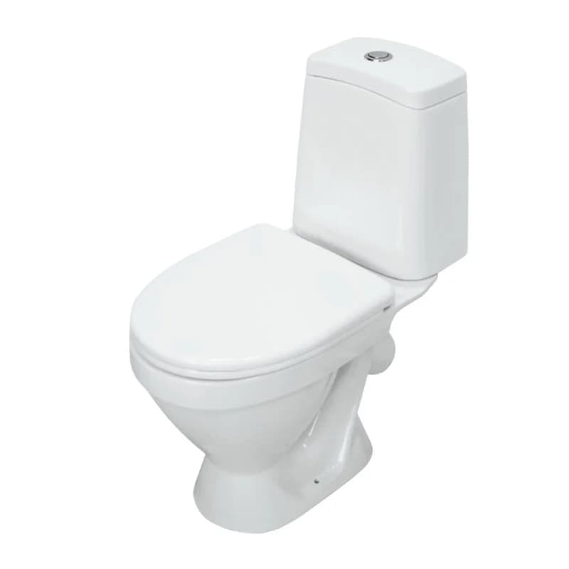 Унитаз-компакт Sanita Лада WC.CC/Lada/1-P/WHT.G/S1, крышка стандарт, цвет белый