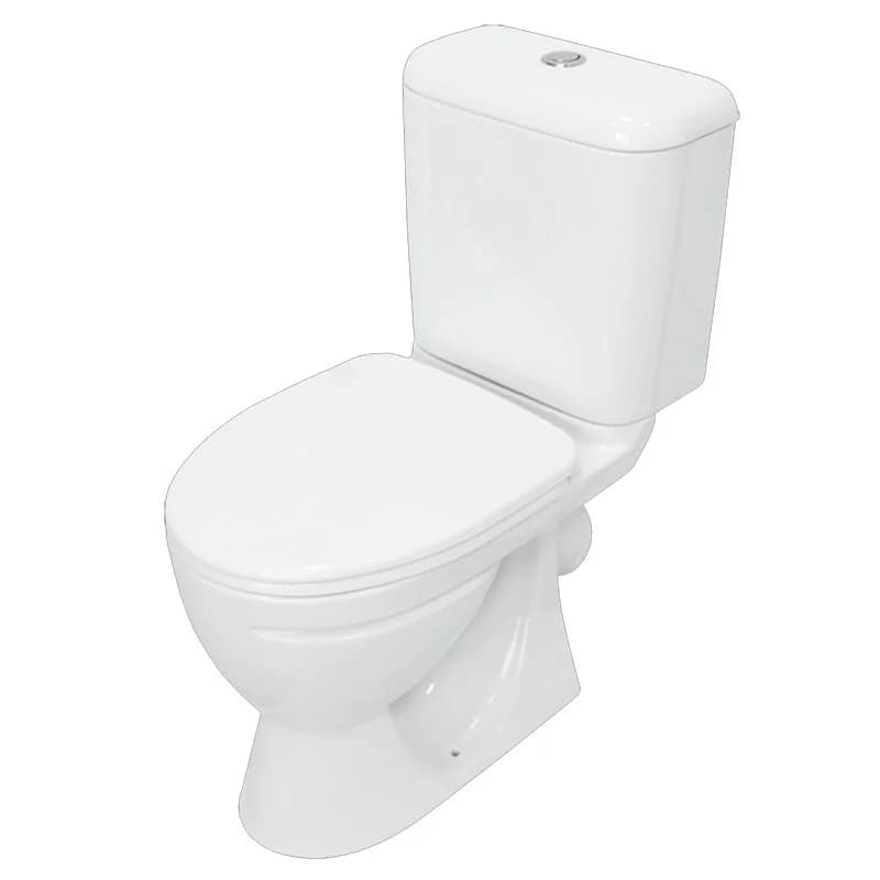 Унитаз-компакт Sanita Стандарт эконом, белый, WC.CC/Standart/1-P/WHT.G/S1
